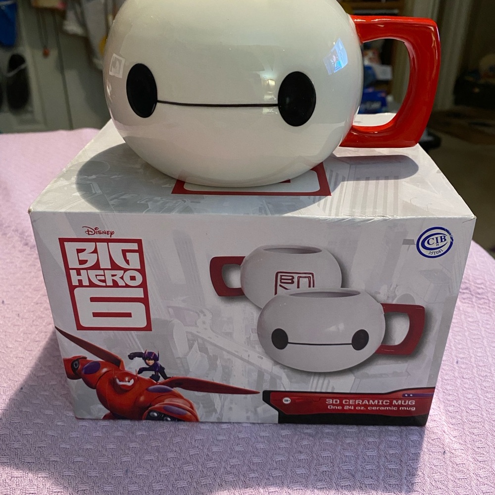 Disney Baymax 3D Figural Mug
